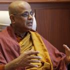 The Venerable Bogoda Seelawimala, head priest at London's Buddhist Vihara temple. Seelawimala has...
