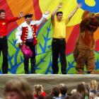 The Wiggles perform at the Edgar Sports Centre in Dunedin in 2002. Photo by Gerard O'Brien.