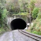 The Wingatui tunnel south portal, near Wingatui Station. Photos by Gregor Richardson.