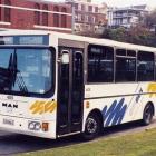 This MAN minibus, pictured in the 1990s, is being safeguarded as part of the city's bus heritage....