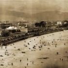 This panorama, taken from above the saltwater swimming pool, captures the extent of St Clair's...