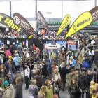 Thousands of people look for bargains at the Wakatipu Ski Club's annual ski sale yesterday. Photo...