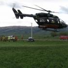 Three people are airlifted to Dunedin Hospital with serious injuries after the crash. ODT files.