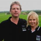 Tim and Lorraine Johnson won the Otago sharemilker/equity farmer of the year title in 2011. Photo...