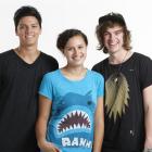 Tim Lambourne (left), Rose Matafeo and Connor Nestor will present U Live, a daily pop culture...