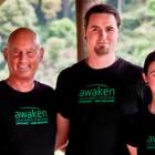 Tim Maples (left) and husband-and-wife Sam Stewart and Penny Kingan have formed a company  to...