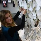 Toitu Otago Settlers Museum visitor host Janine Bruce ties another museum visitor's vision for...