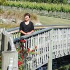 Tranja Fry of Fossil Ridge Wines in Nelson. Photo by Charmian Smith.