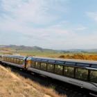 Tranz Scenic's new $39.9 million AK-class carriages were transported to Christchurch yesterday,...