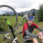 Triathlete Alex Dodds (16), of Lake Hawea, has spent his school holidays training. Photo by...
