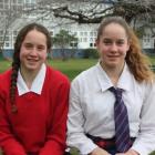 Twins and rising gymnastics stars Karisa (left) and Kaley Webster, of Colac Bay. Photo by Allison...