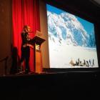 United States climber Kitty Calhoun  talks about the effect of global warming on climbing routes...