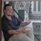 University music student Matt Wilson at his Dunedin flat, which he will leave behind for the...