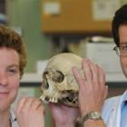 University of Otago dentistry student Joseph Foster (left) and one of his supervisors, Dr...