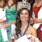 University of Otago medical student Deborah Lambie (24), of Dunedin, being crowned 2015 Miss...