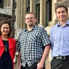 University of Otago researchers (from left) Dr Lisa Te Morenga, Dr Euan Rodger and Dr James...