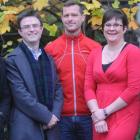 University of Otago researchers (from left) Ian Chapman, Guy Jameson, Robert Thompson, Zoe Ashley...