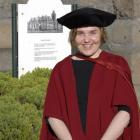 University of Otago student Saskia Righarts, who has developed a tool to prepare child witnesses...
