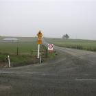 Upgrade wanted . . . the Waitaki District Council has been urged to upgrade Gardiners Rd (right...