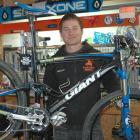 Vertigo Bikes' bike mechanic Shaun Kirton (25) will be offering his expertise to competitors in...