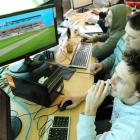 Virtual Eye animators (from front to back) Richard Quik, Troy McNeill, Geoff Bolton and Callum...