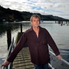 Vision Port Chalmers chairman Bill Brown at Fisherman's wharf, one of the wharves around Otago...