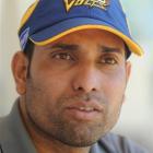 VVS Laxman after arriving in Dunedin yesterday. Photo by Peter McIntosh.