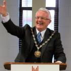 Waitaki Mayor Alex Familton delivers  his 'state of the nation' address to the North Otago...