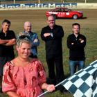 Waitati School principal Heidi Hayward prepares to do battle with (from left) Logan Park High...