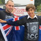 Wakatipu High School pupil Baxter Thomas (right) has been chosen attend a youth summer camp in...