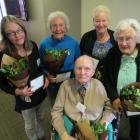 Wakatipu Senior Citizens Association life membership award winners (from left) Karen Bouley,...