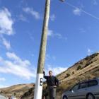 Wanaka man Simon Darby thinks new power poles erected alongside several crash-prone sections of...