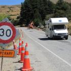 Wanaka police issued six speeding tickets in the space of two hours at roadworks on Cardrona...
