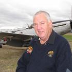 Warbirds Over Wanaka International Airshow volunteer Bill Gordon, of Omarama, with his favourite...