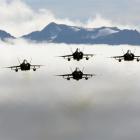 Warbirds Over Wanaka is keen to have the Australian F/A-18 Hornets back next year. Photo supplied.