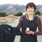 West Otago Health Centre Trust fundraising committee chairwoman Annalie Downie at the site of the...
