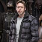 Weta Workshop supervisor Rob Gillies with props he has made during 15 years at the Wellington...