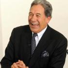 Winston Peters. Photo by NZPA