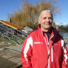Winter Games chief executive Arthur Klap stands in front of the soon-to-be-completed Parklife...
