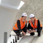 Work will begin this week on the roof of the Forsyth Barr Stadium and Dunedin Mayor Peter Chin ...