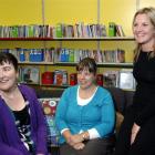 Working to rebuild High Street School are new teachers Maria Osborn (left), Janine Weatherly ...