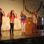 Year 5 and 6 pupils Lucia King-Smith, Tyra Styles, Jordan McVicar, Taylor Peyroux and Carly...