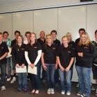 Young Clutha people who have just completed the 14-week Making a Difference programme are (front...