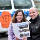 Youth East Taieri youth worker Erin Winder and youth director Brendon McRae discuss a youth...