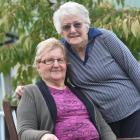 Allein Kettink (left) and Joyce Le Masurier, of Dunedin, at Radius Fulton Care Centre on...