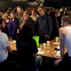 Dunedin Chilli eating champs at Re:Fuel Cafe and Bar. Photo by Linda Robertson.