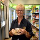 Sandra Gillam greets her University of Otago Campus Shop customers with a  smile. Photo: Linda...