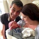 Anna Leese Guidi and Stefano Guidi with their baby, Matteo. Photo suppleid.