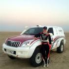 Dunedin rally driver Emma Gilmour, pictured here at the Sealine Cross Country Rally in Qatar,...