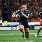 Highlanders centre Matt Faddes during last Friday's Super rugby match against the Crusaders at...